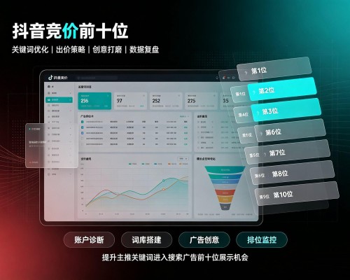 明山抖音搜索竞价